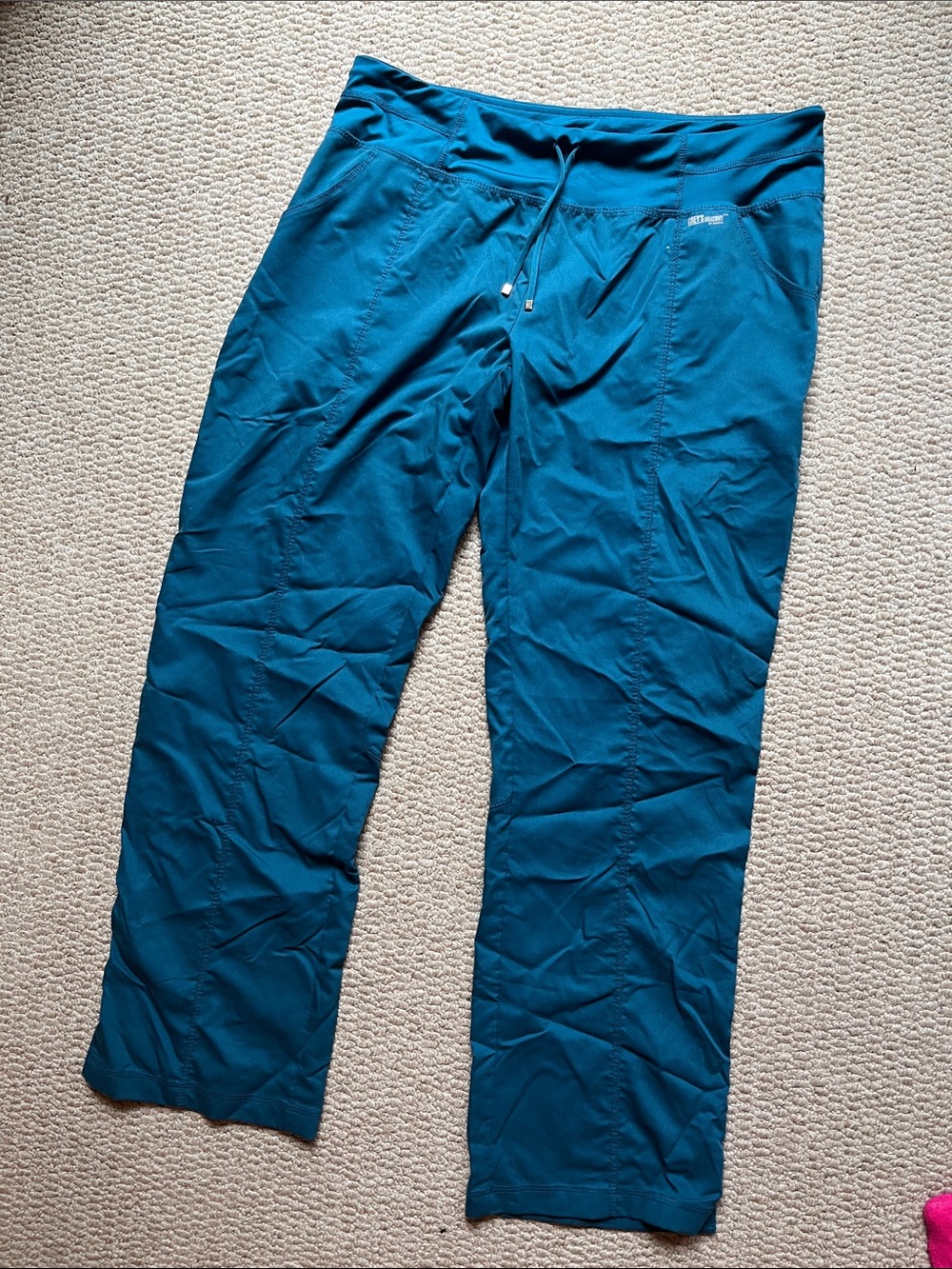 Grey's Anatomy Teal Boot Cut Scrub Pants